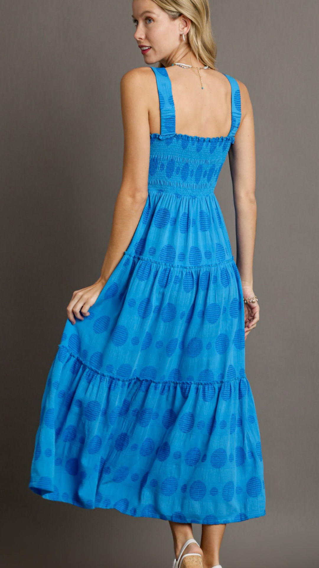 Blue sun dress