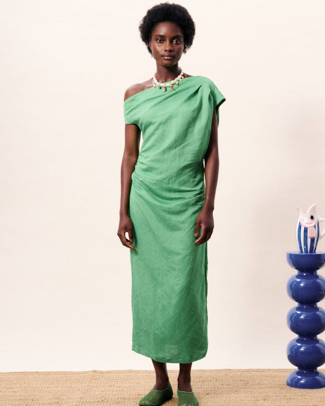 Solea Drape Dress