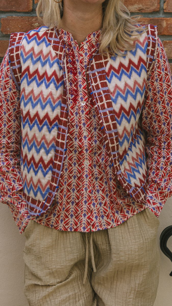 Zig- zag Vest