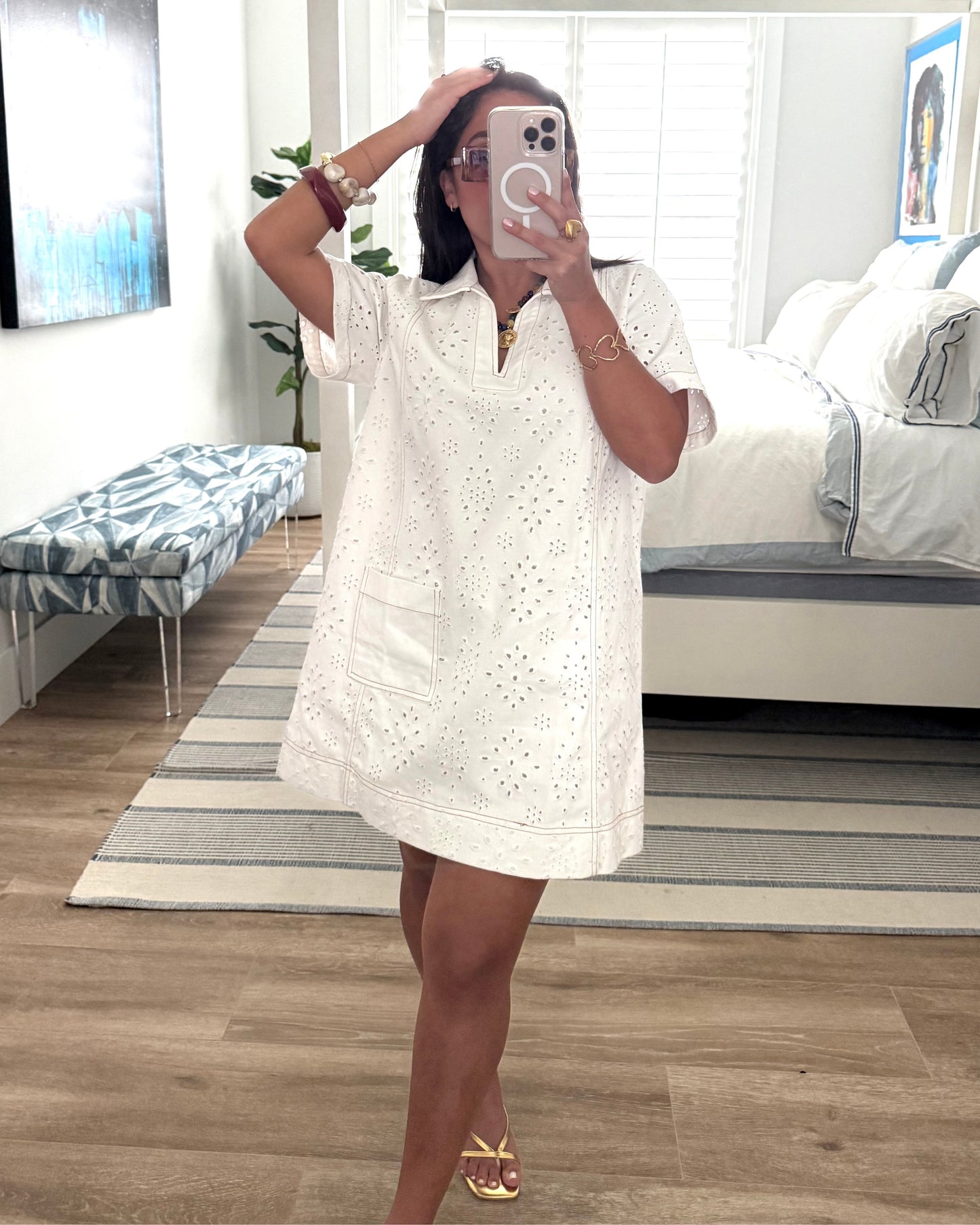 Marbella Eyelet Dress